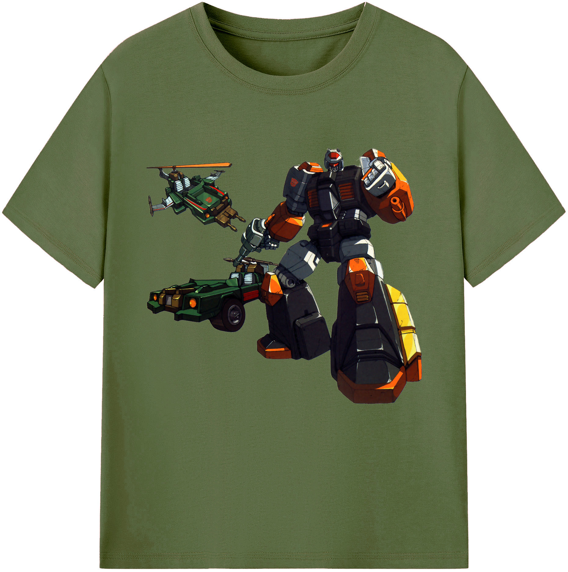 （画像用）  綿100％半袖Tシャツ（フロントプリント）